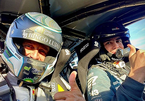 Rogelio Peñate y Diego Domínguez.