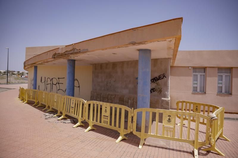 El deterioro del centro internacional de windsurfing de Pozo Izquierdo requiere de una reforma integral