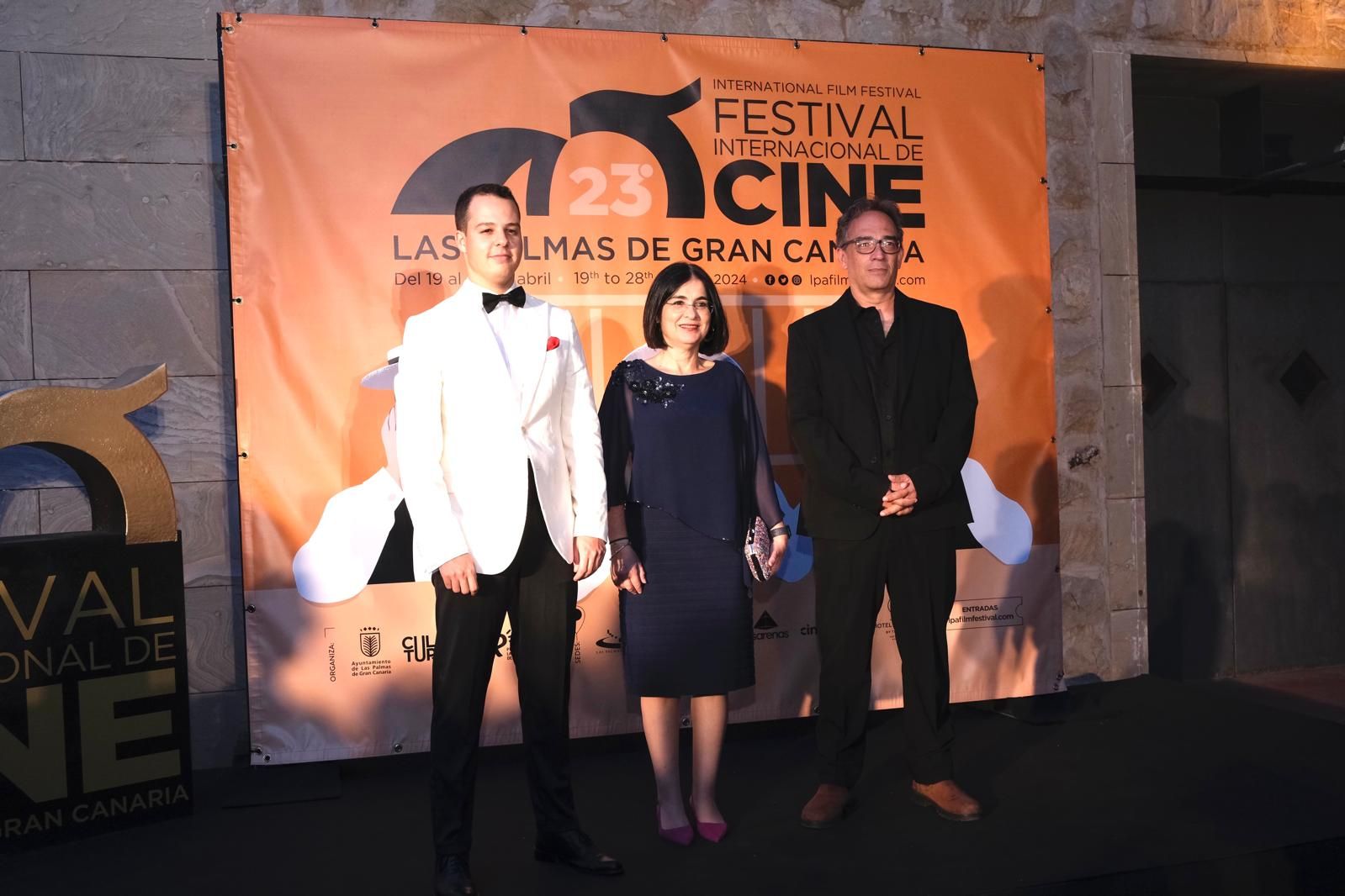 El acto de apertura del Festival Internacional de cine de Las Palmas de Gran Canaria, en imágenes