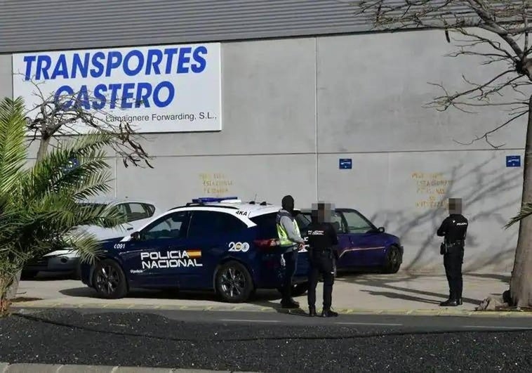 Intervención policial, bajo el marco de la operación Hattori Hanzo.