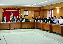 Foto de archivo de una sesión plenaria. En la próxima se debatirá el servicio de gestión publicitaria de los espacios públicos del municipio.
