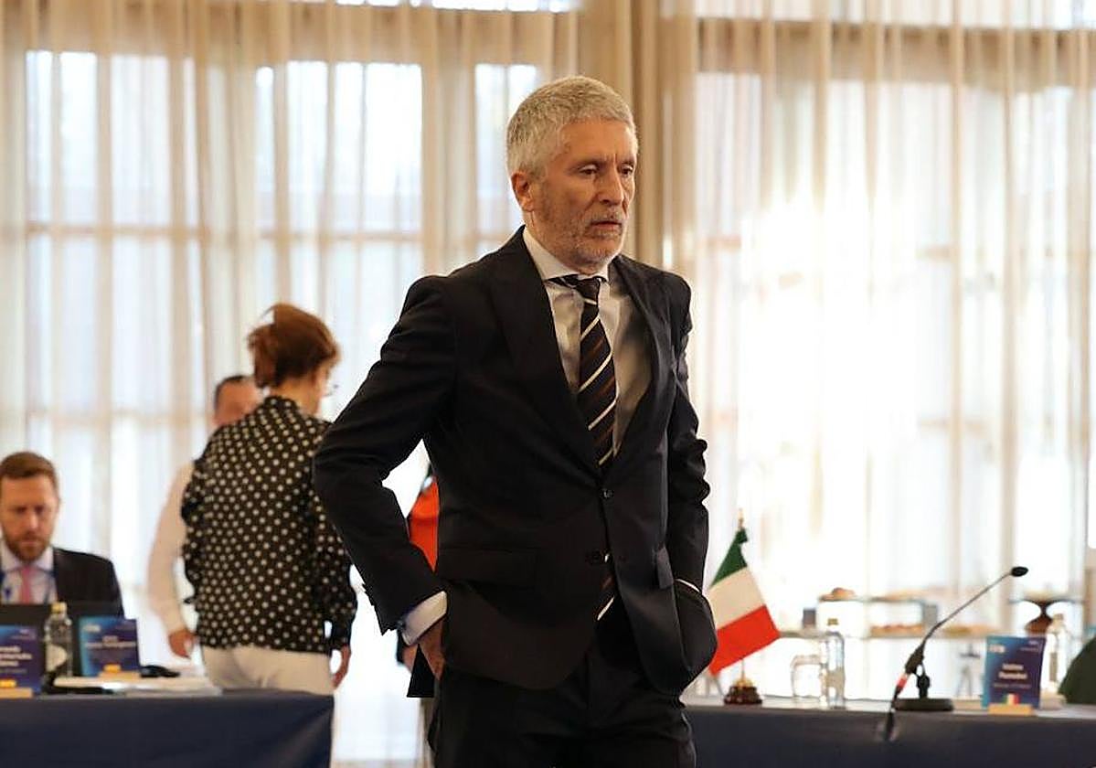 Las imágenes de los ministros del Interior y Migración en Las Palmas de Gran Canaria