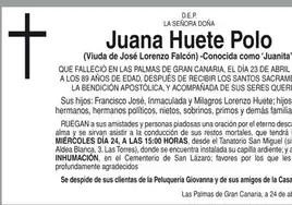 Juana Huete Polo