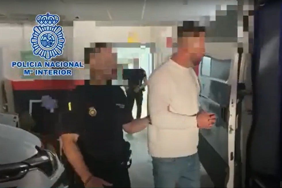 Imagen de archivo de una detención por parte de la Policía Nacional.