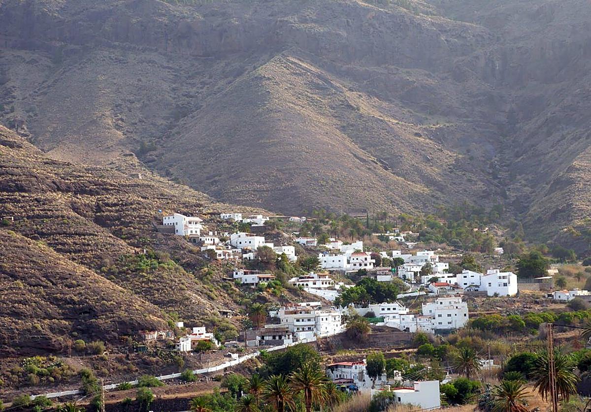 Imagen de archivo de El Risco, en Agaete.
