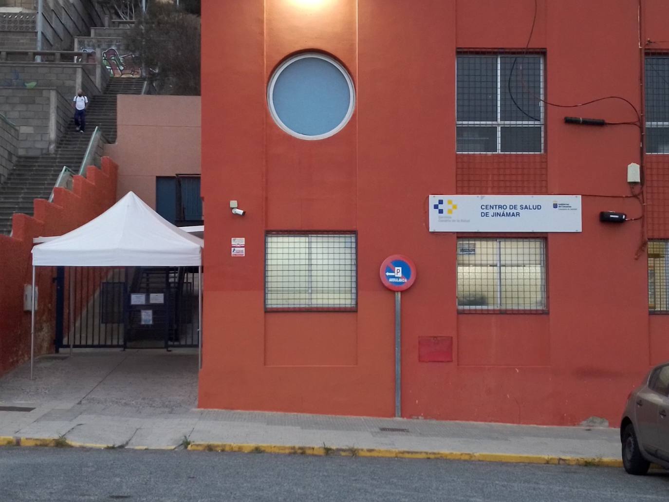 Centro de salud donde ocurrieron los hechos.
