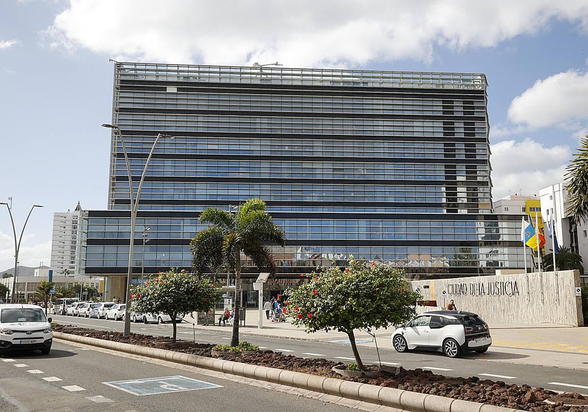 Imagen de archivo de la Ciudad de la Justicia de la capital grancanaria.