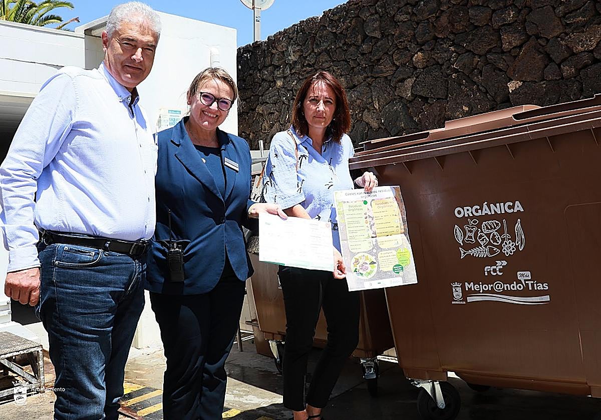 Presentación de material instalado.