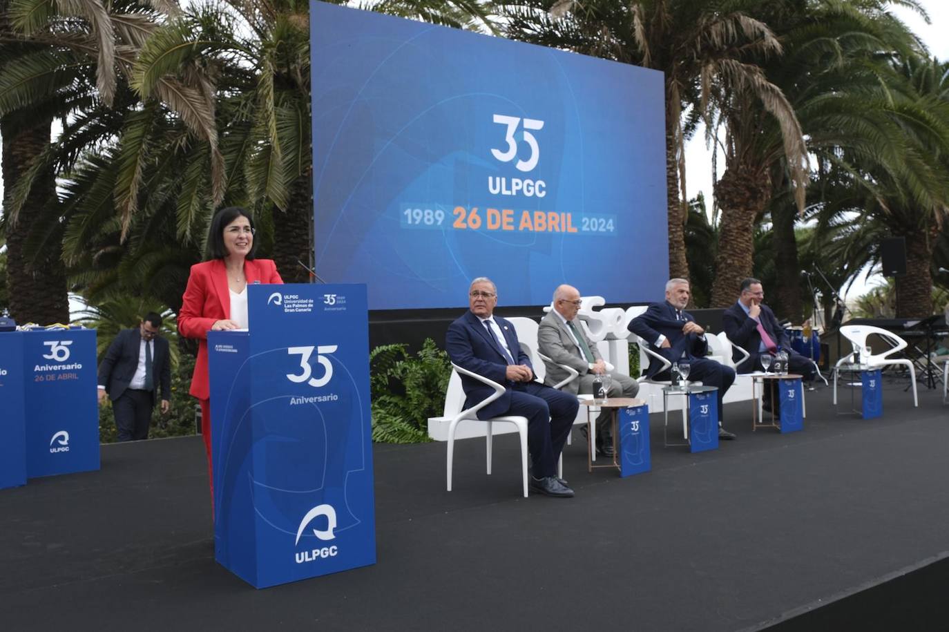 Honores en el 35 aniversario de la ULPGC