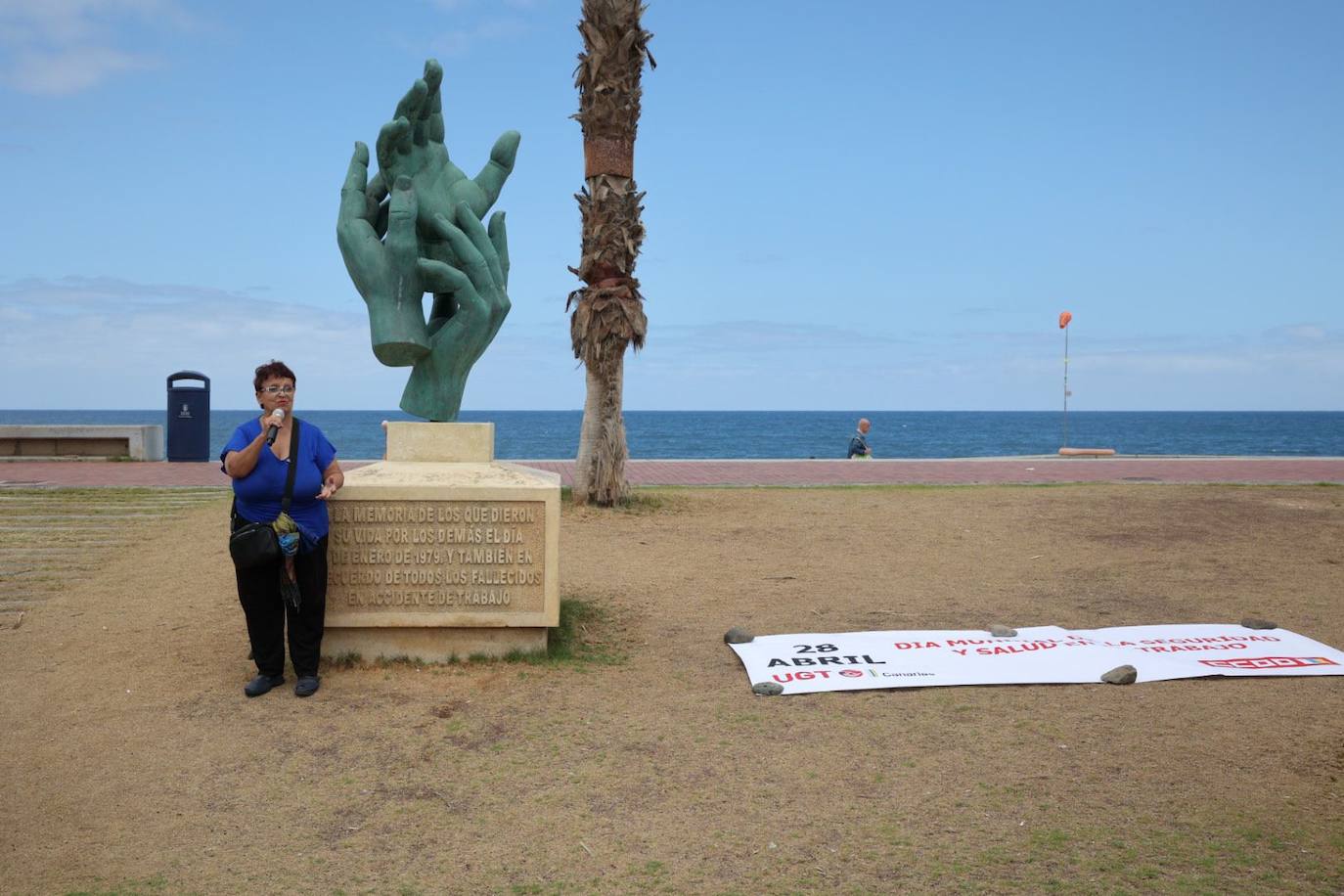 Homenaje a los fallecidos en la tragedia de El Rincón