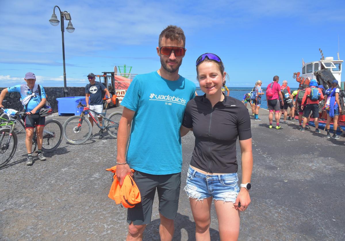 Los ganadores absolutos en La Graciosa.