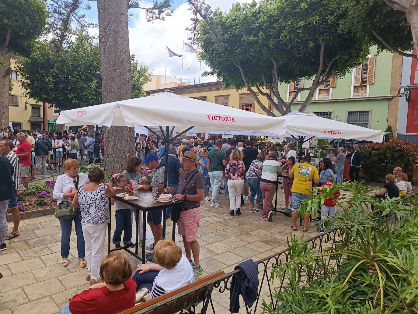 Terrae arranca con éxito con una fiesta popular en Gáldar