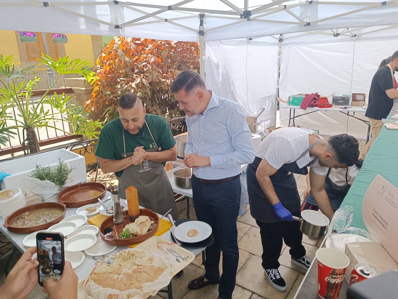 Terrae arranca con éxito con una fiesta popular en Gáldar