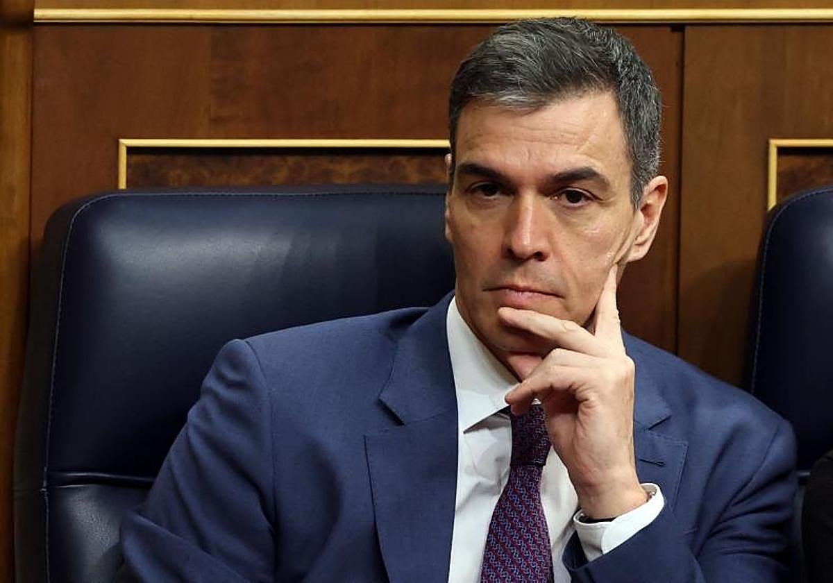 Pedro Sánchez, presidente del Gobierno.