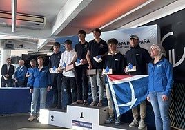 Padrón y Mesa, en lo más alto del podio.