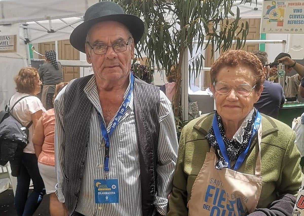 Imagen secundaria 1 - Imágenes de algunos de los artífices de la fiesta del queso que serán reconocidos. 