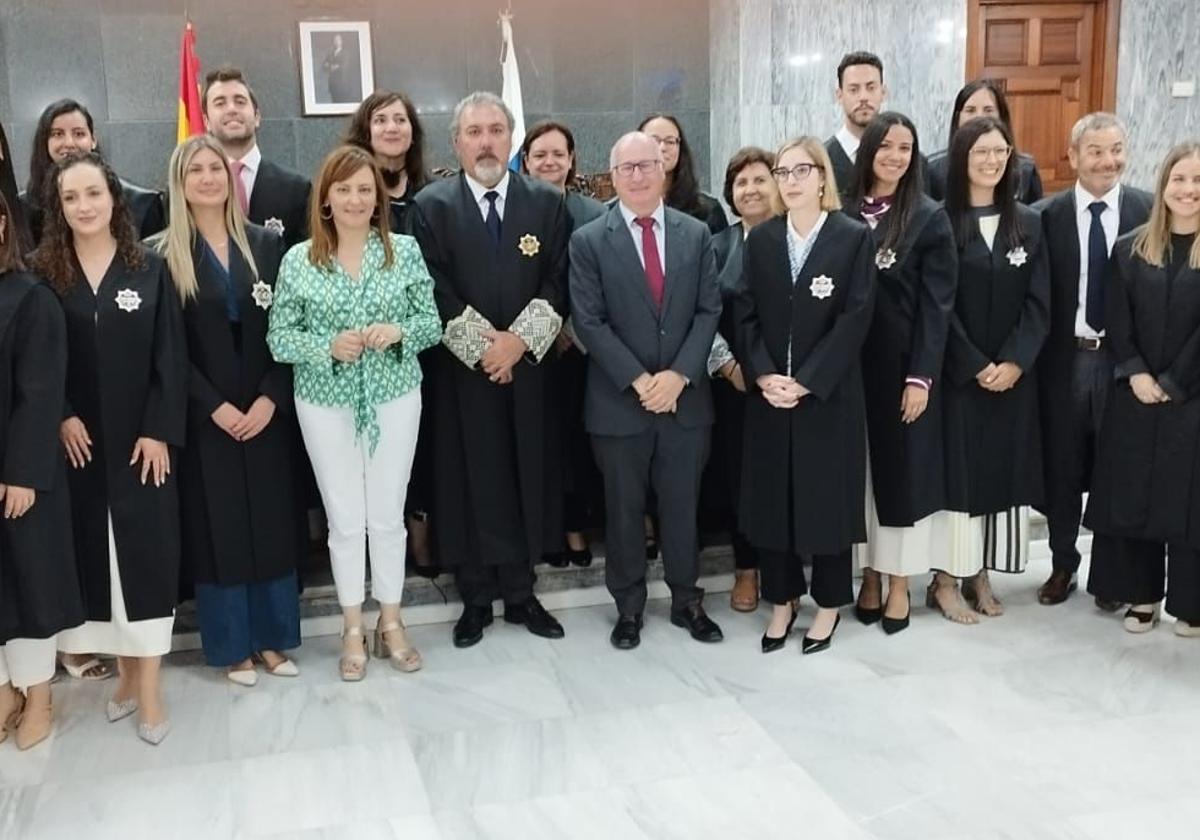 La jura de letrados de la Administración de Justicia, en imágenes