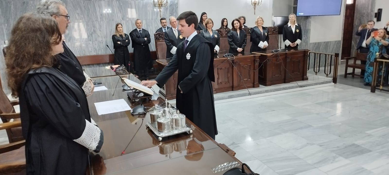 La jura de letrados de la Administración de Justicia, en imágenes