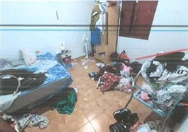 Imagen de la vivienda donde vivía la pareja investigada con su bebé.