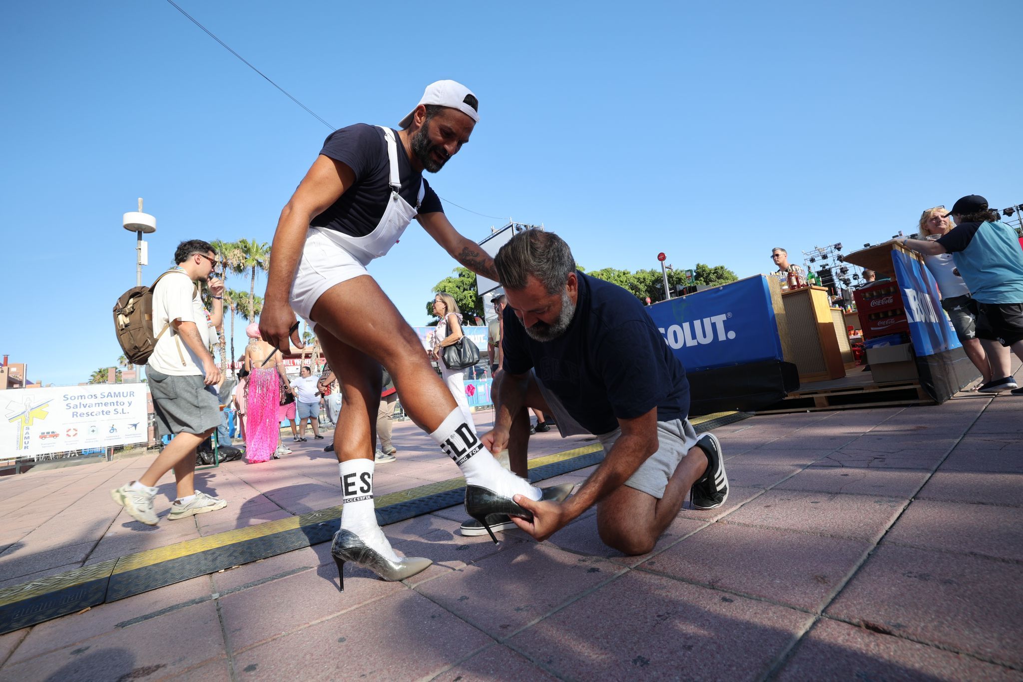 La carrera de tacones de Maspalomas Pride, en imágenes