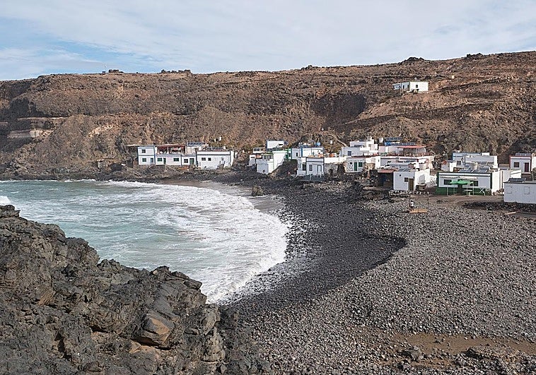 Los Molinos, en la costa de barlovento del municipio de Puerto del Rosario.