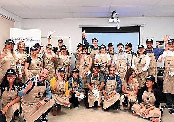 Empleados y empleadas públicas del Programa de Voluntariado Corporativo.