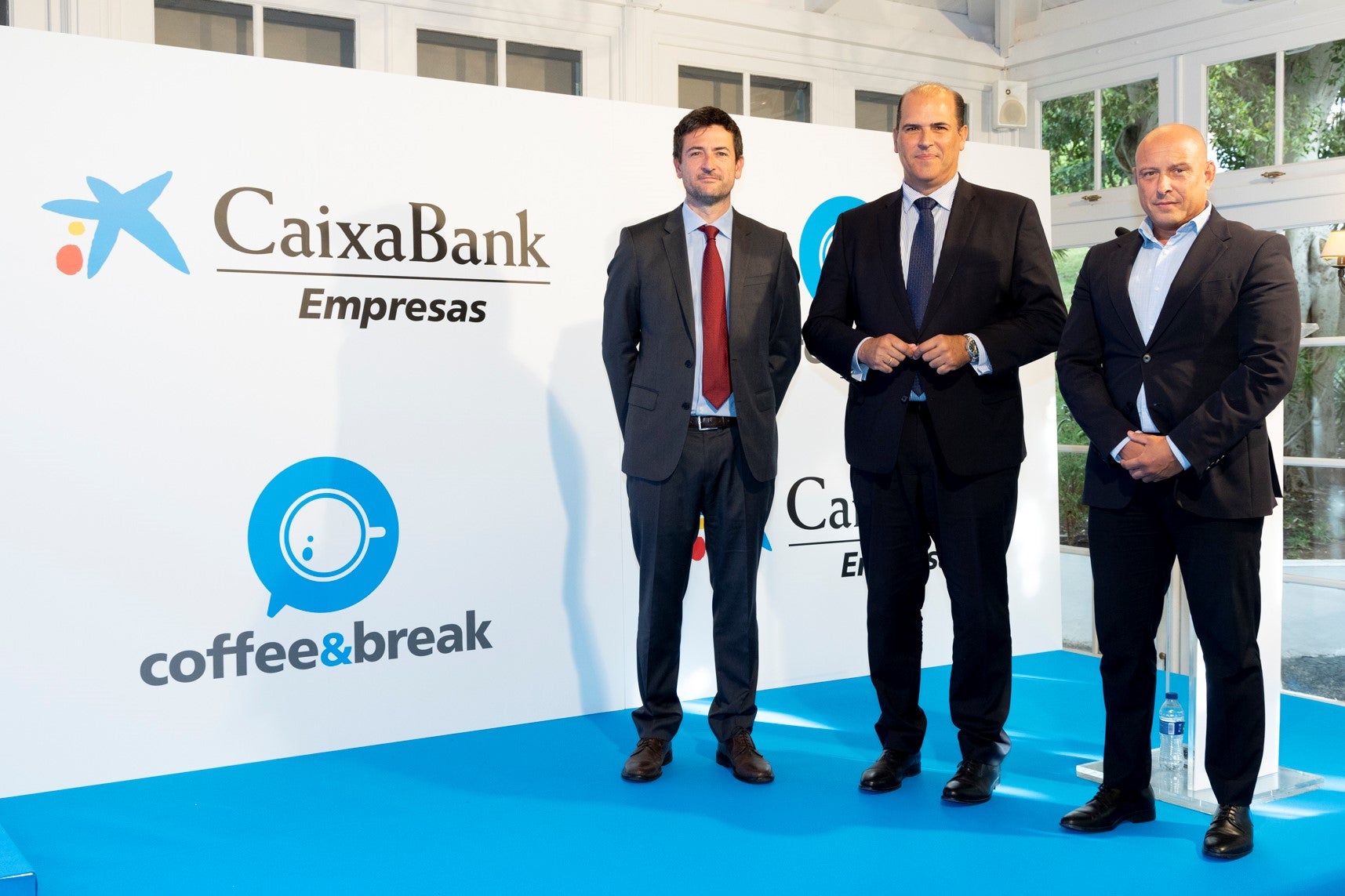 Oriol Aspachs, Manuel Afonso y Andrés Guerra.