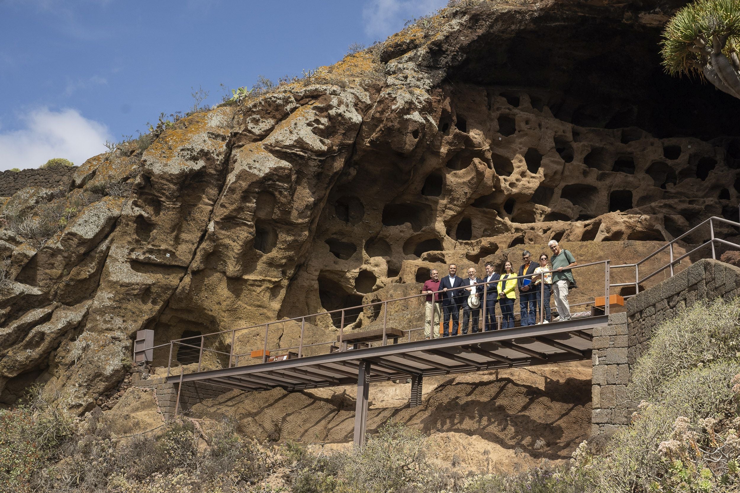 El Cabildo devuelve al Cenobio de Valerón su aspecto original y recupera valiosas piezas arqueológicas