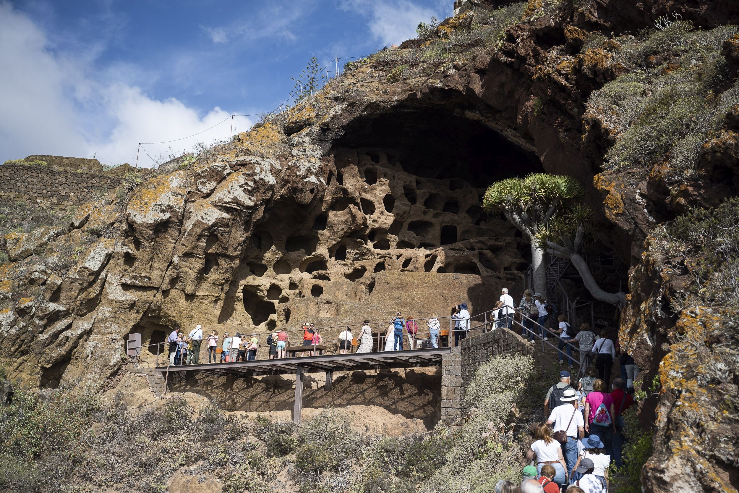 El Cabildo devuelve al Cenobio de Valerón su aspecto original y recupera valiosas piezas arqueológicas