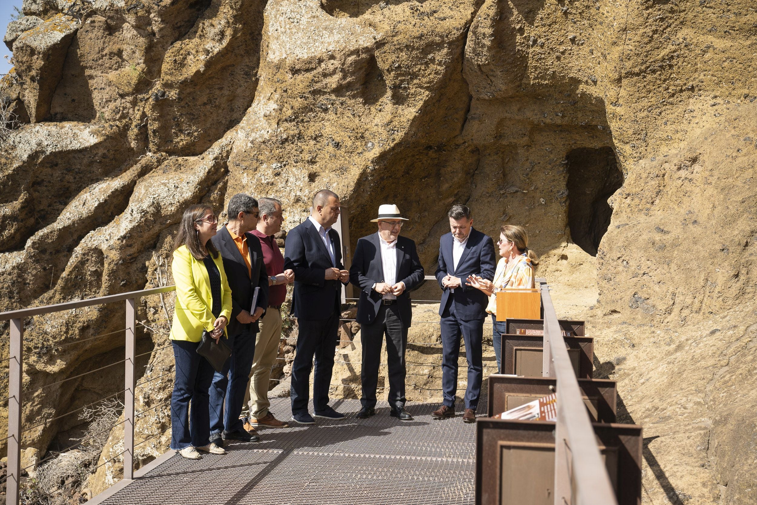 El Cabildo devuelve al Cenobio de Valerón su aspecto original y recupera valiosas piezas arqueológicas
