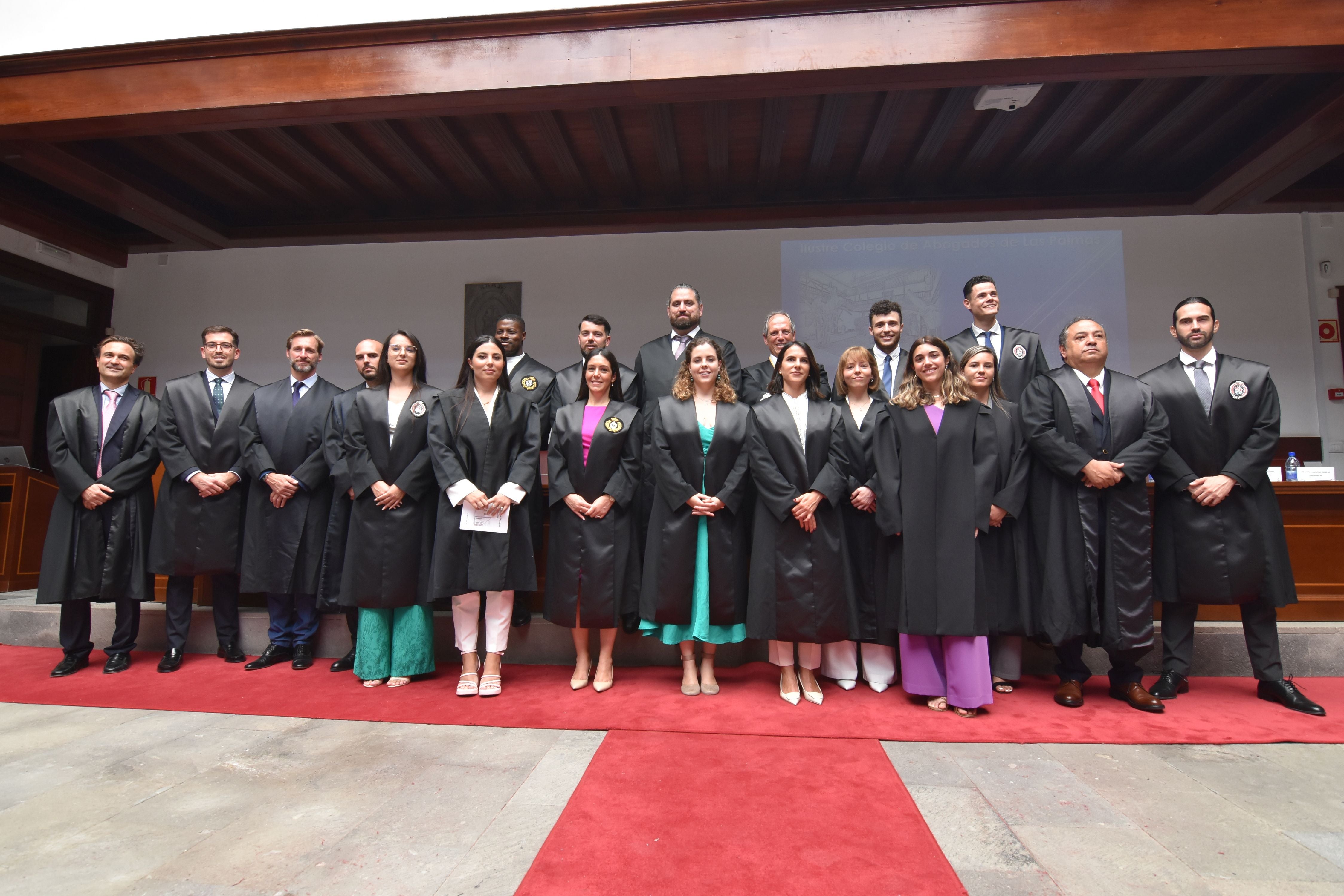 Veteranos y noveles en el Colegio de Abogados de Las Palmas