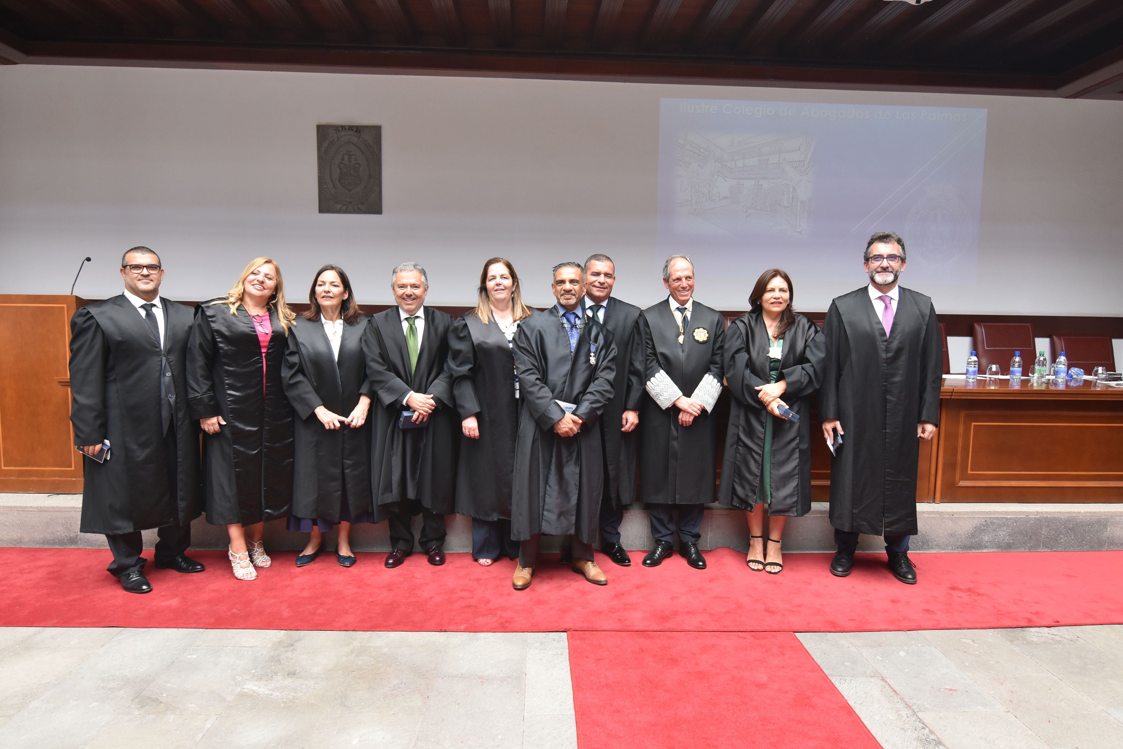 Veteranos y noveles en el Colegio de Abogados de Las Palmas