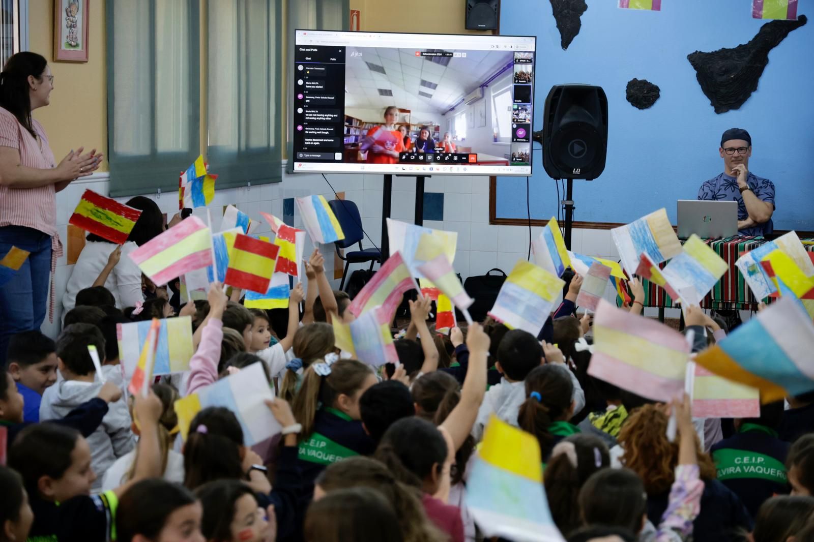Las imágenes de la celebración del Schoolvision 2024 en el CEIP Elvira Vaquero de Valsequillo