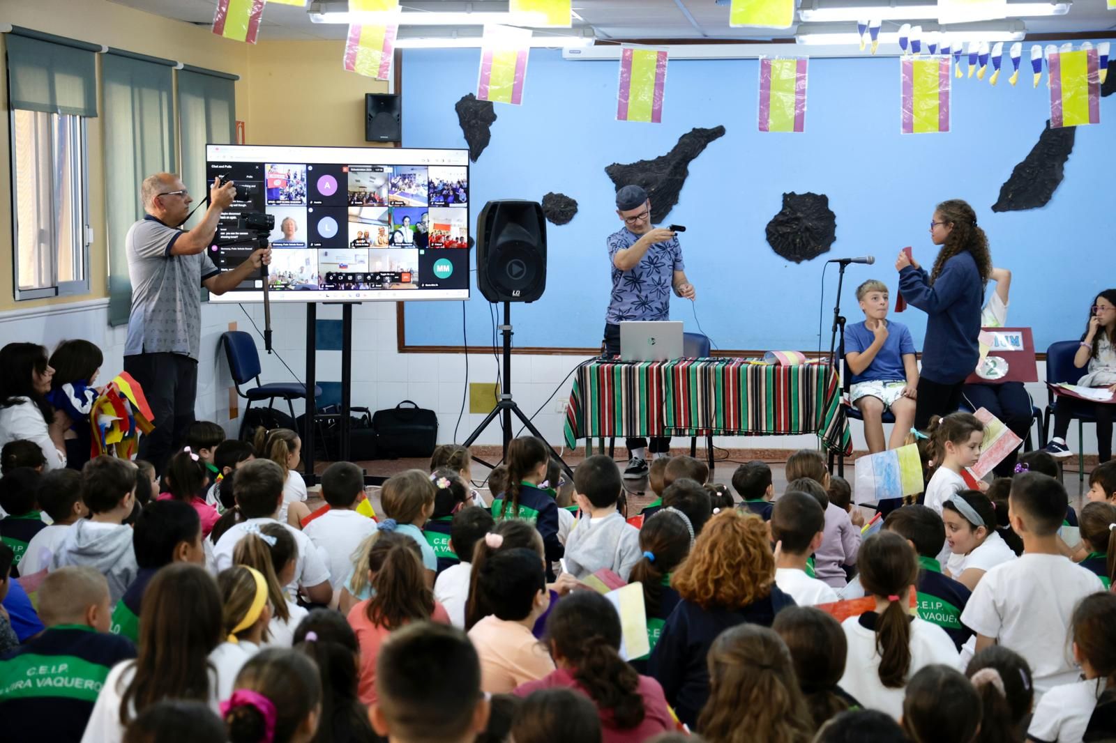 Las imágenes de la celebración del Schoolvision 2024 en el CEIP Elvira Vaquero de Valsequillo