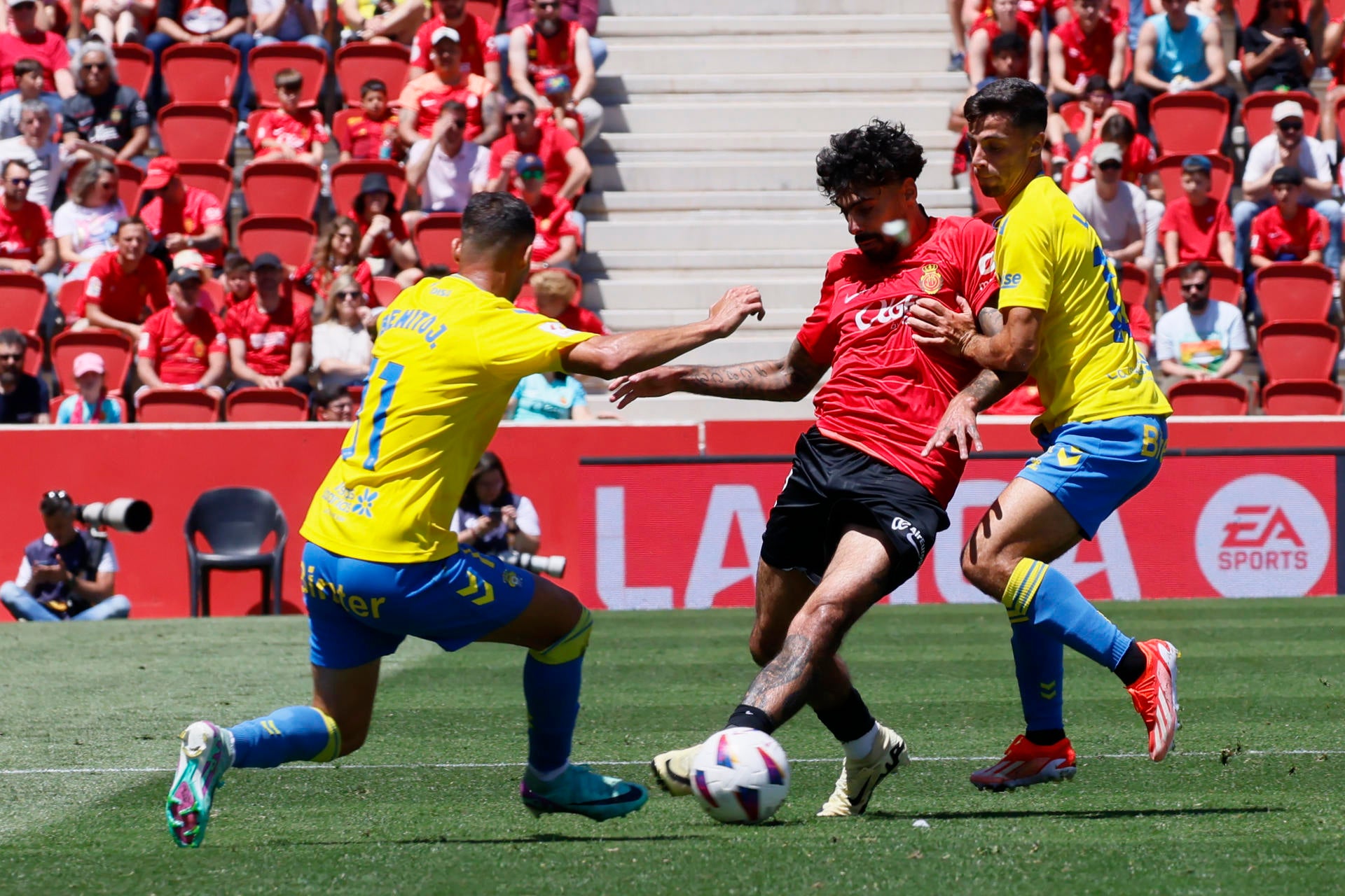 El Mallorca-Las Palmas, en imágenes