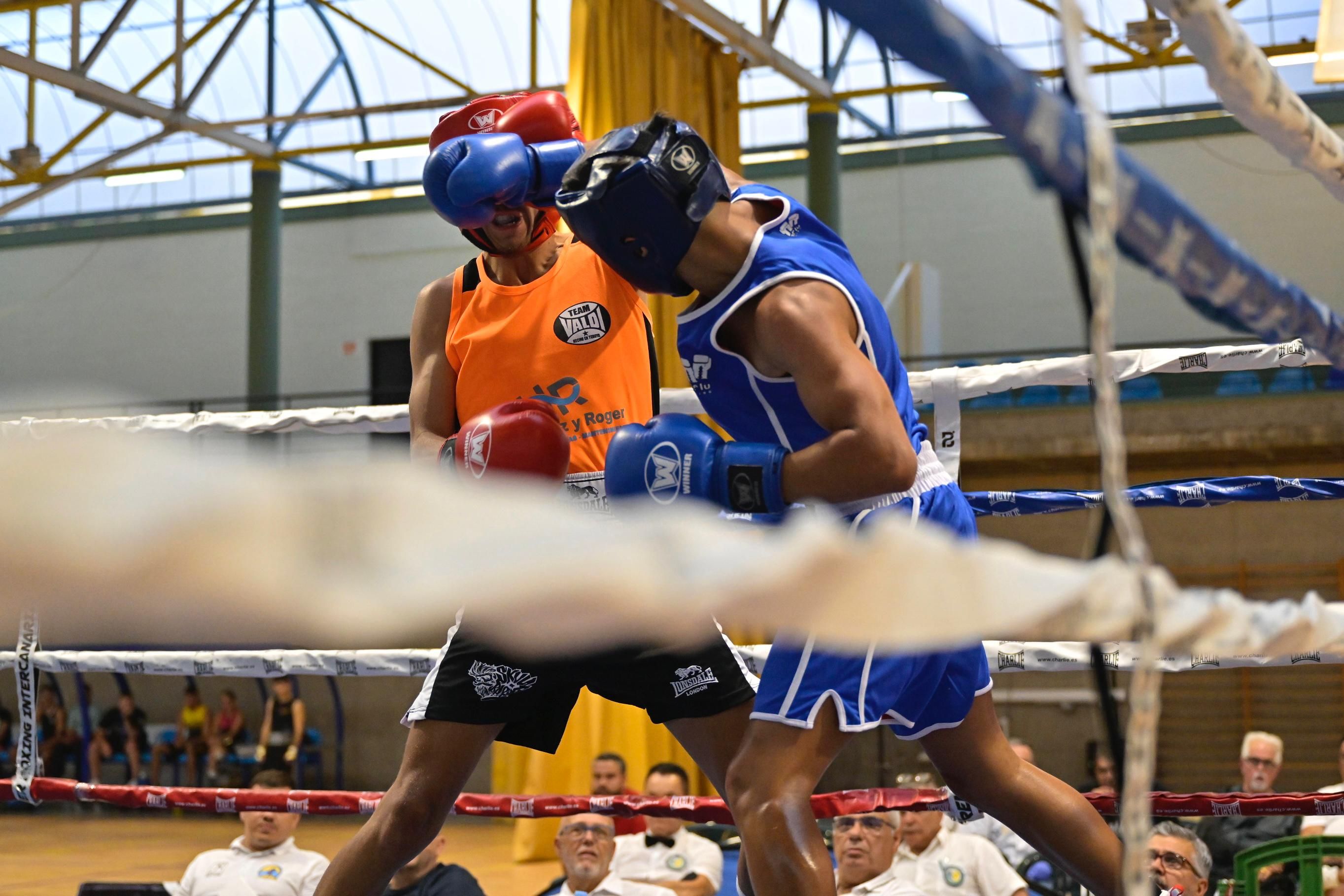 Espectáculo con la velada Las Palmas International Boxing Night