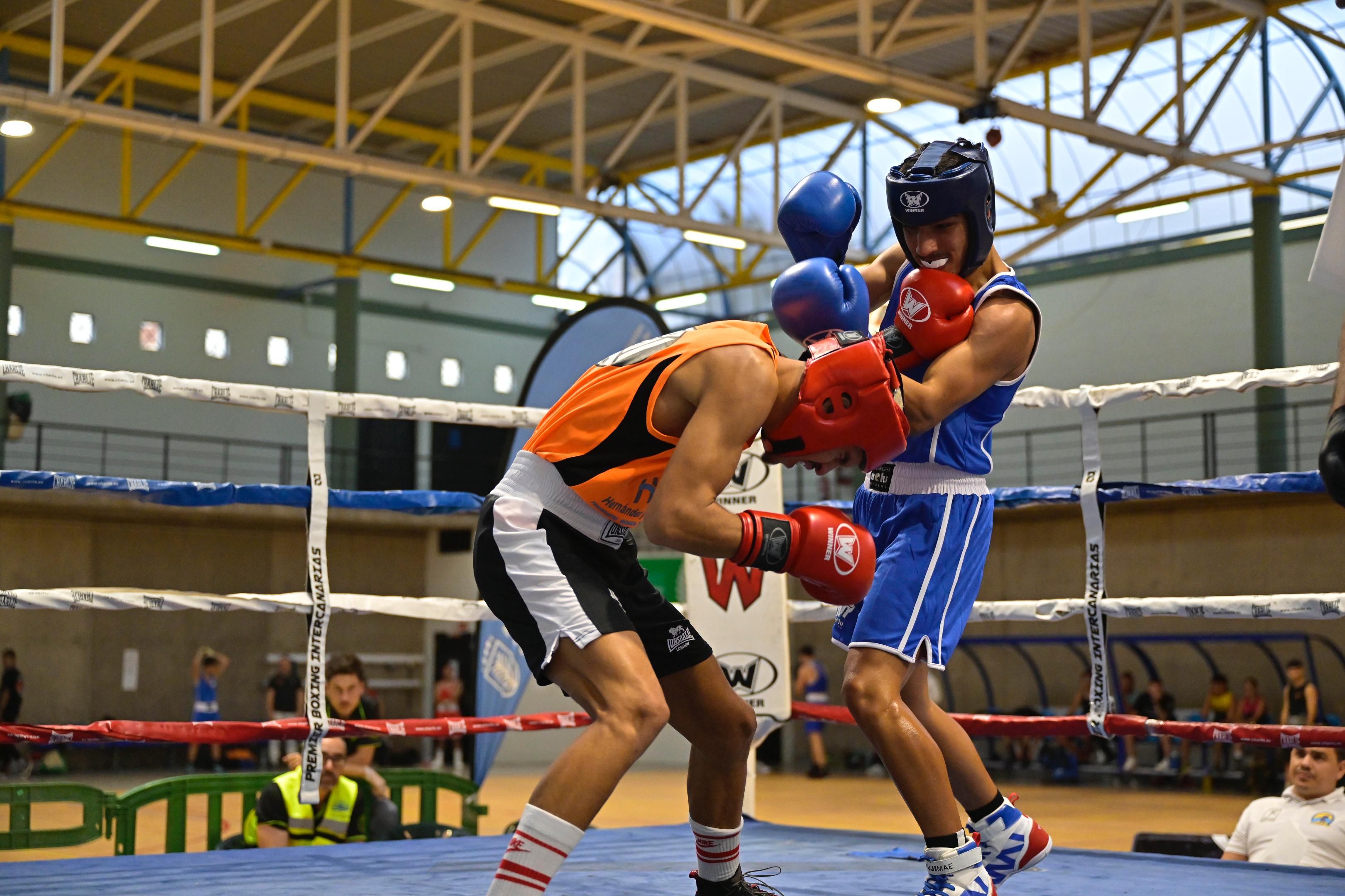 Espectáculo con la velada Las Palmas International Boxing Night