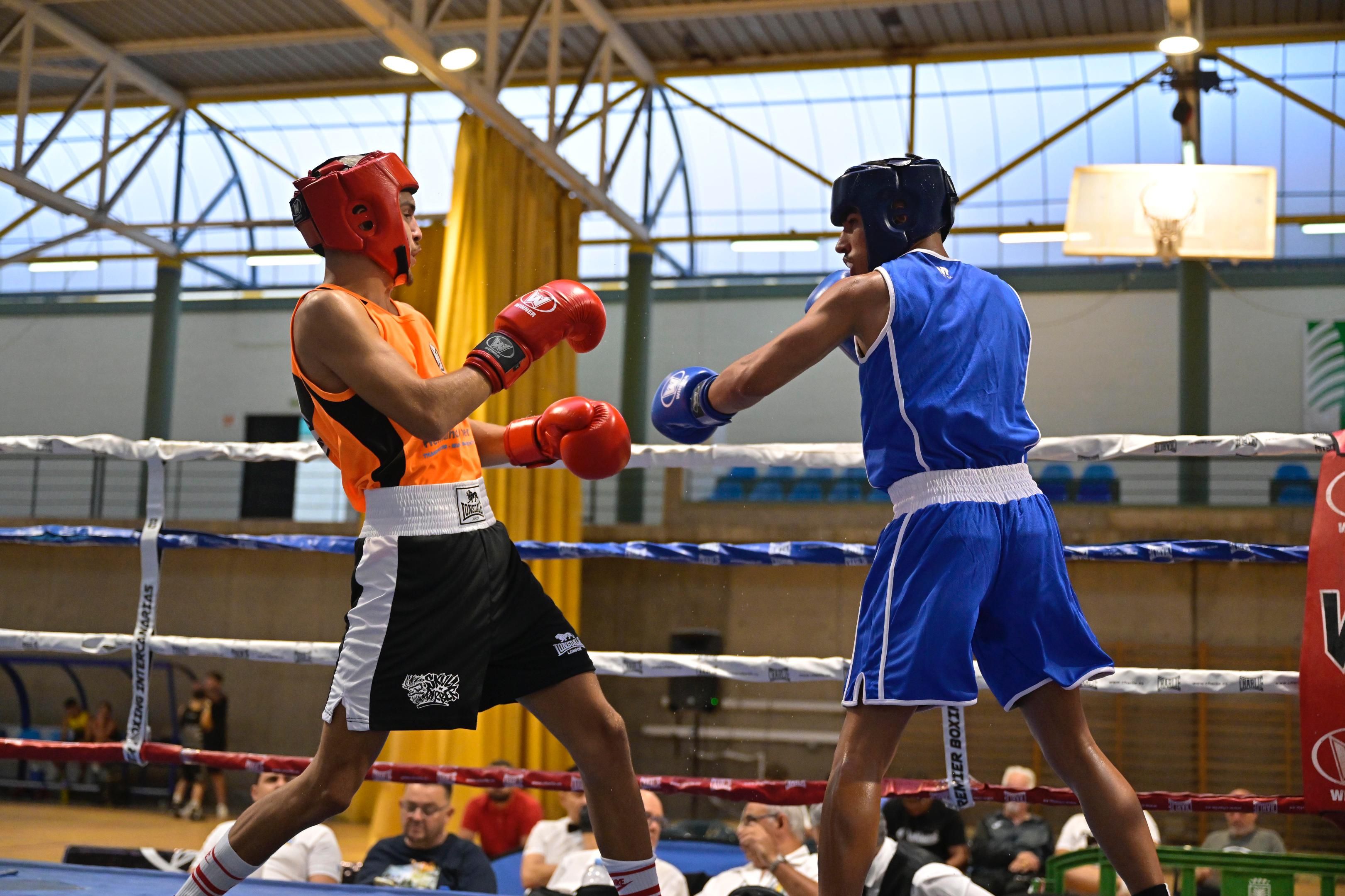 Espectáculo con la velada Las Palmas International Boxing Night
