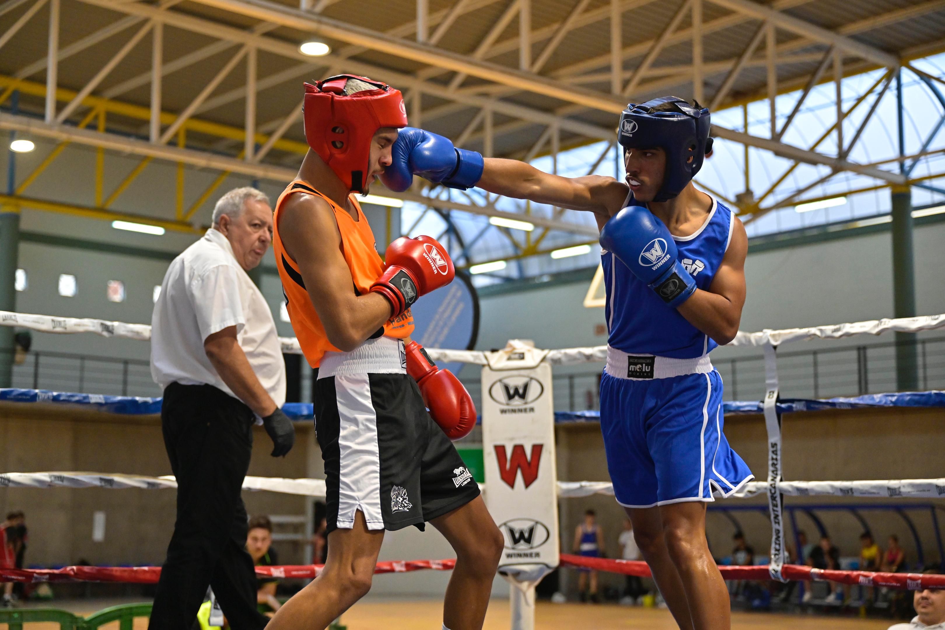 Espectáculo con la velada Las Palmas International Boxing Night