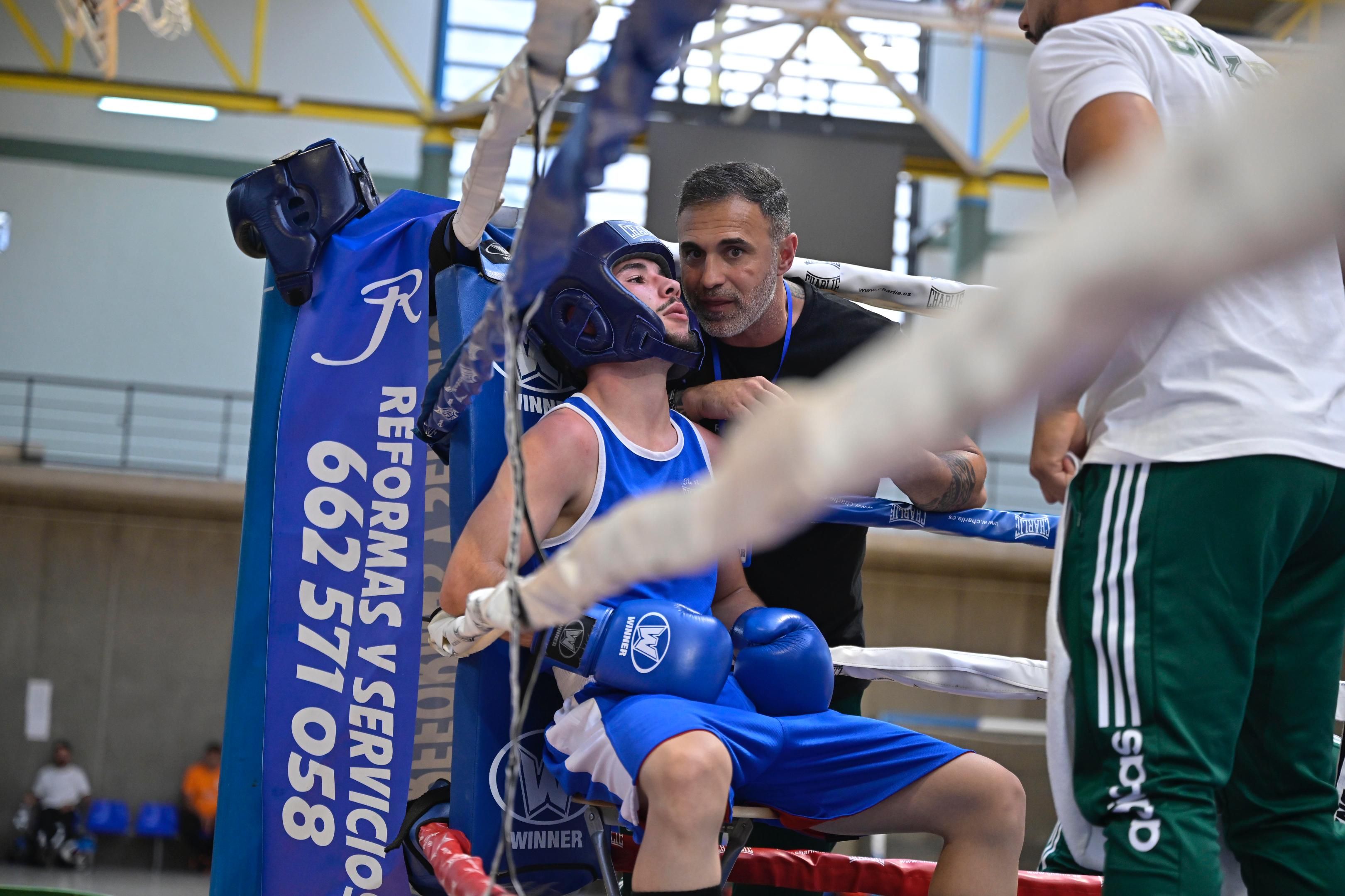 Espectáculo con la velada Las Palmas International Boxing Night