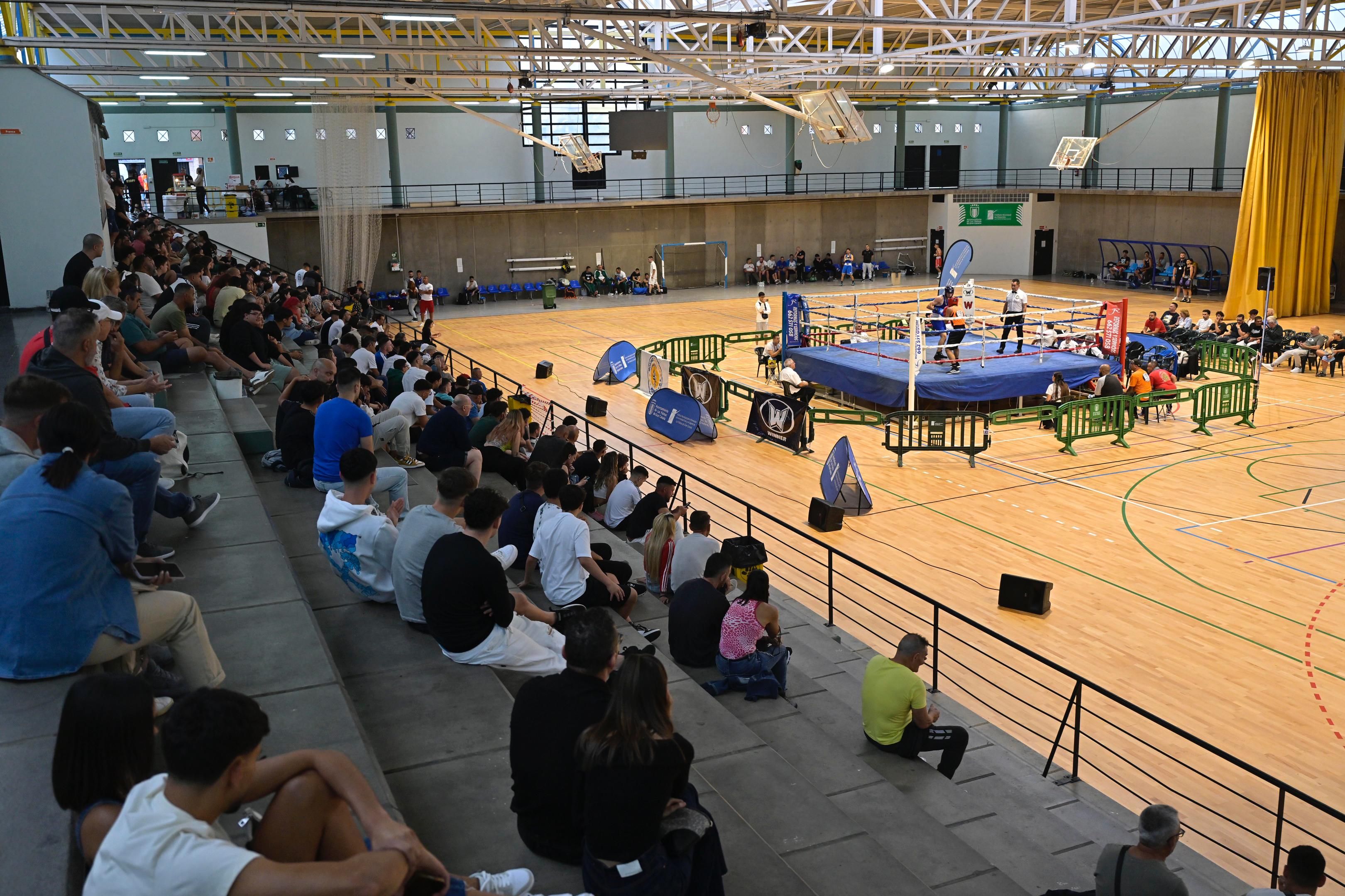 Espectáculo con la velada Las Palmas International Boxing Night