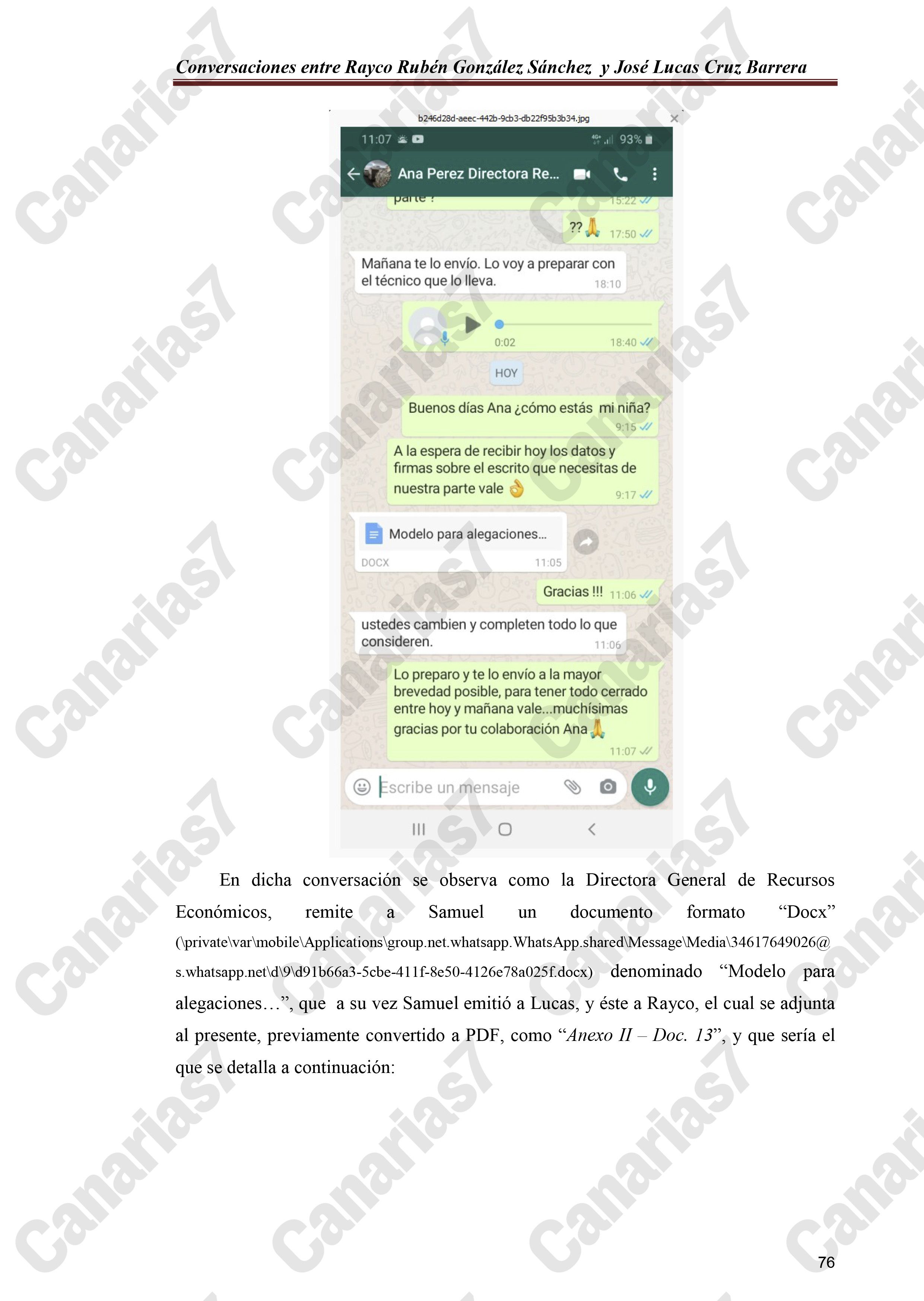 Conversaciones entre Rayco Rubén González Sánchez y José Lucas Cruz Barrera.