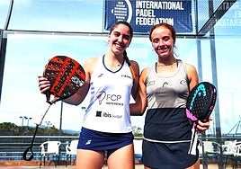 Jana Montes y Raquel Eugenio.