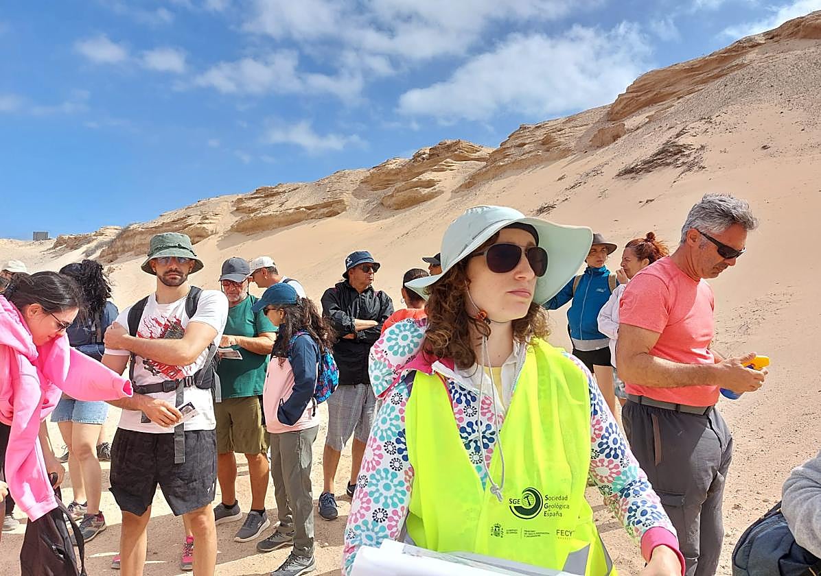 Participants from the Walk in Lajares