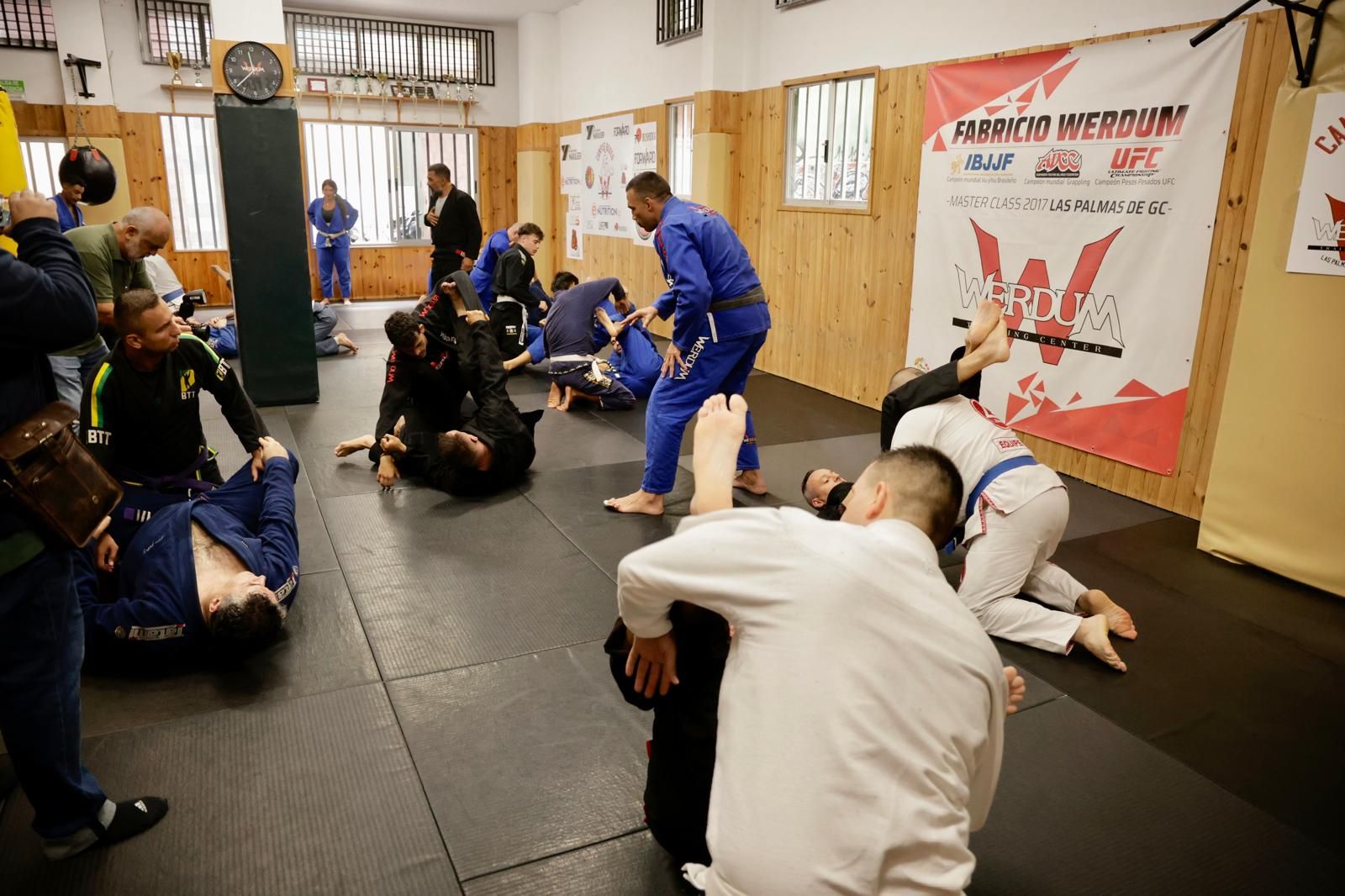 Clases magistrales de Fabricio Werdum en Gran Canaria