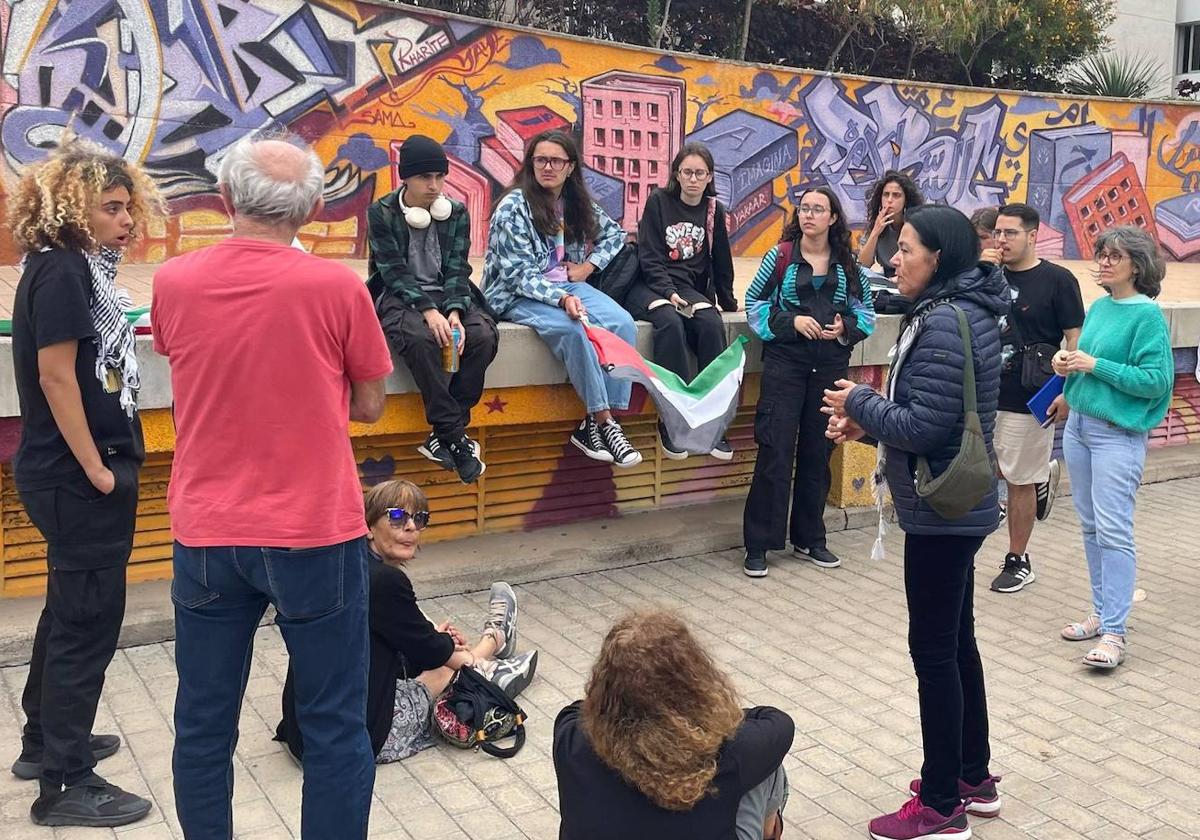 Alumnado de la ULPGC se suma a otras universidades españolas e inicia una acampada en apoyo a Palestina