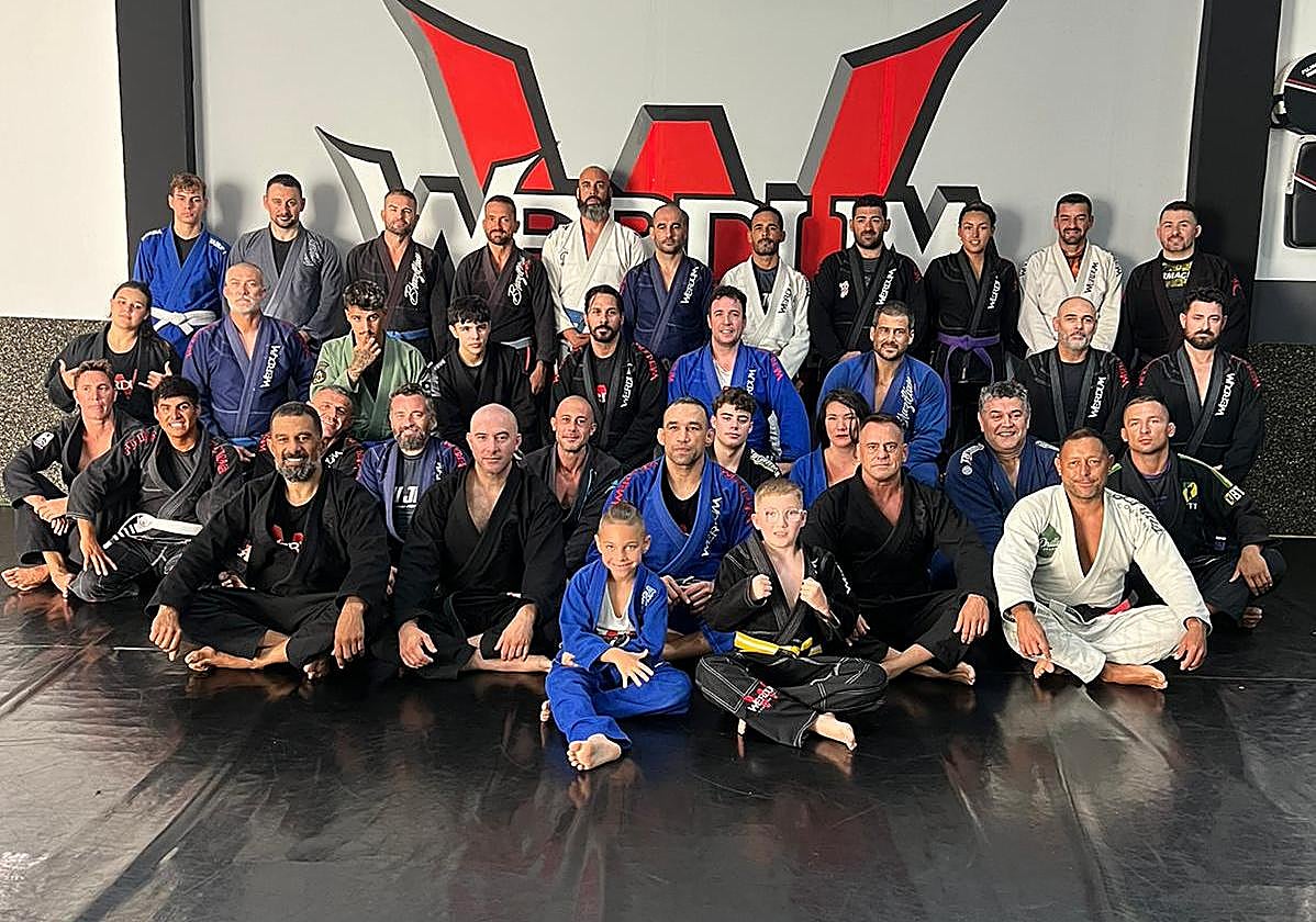 Fabricio Werdum, este miércoles en Maspalomas.