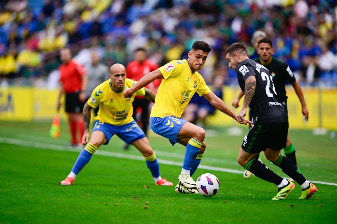 El encuentro entre Las Palmas y el Betis, en imágenes
