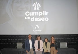 Presentación de la iniciativa 'Cumplir un deseo'.