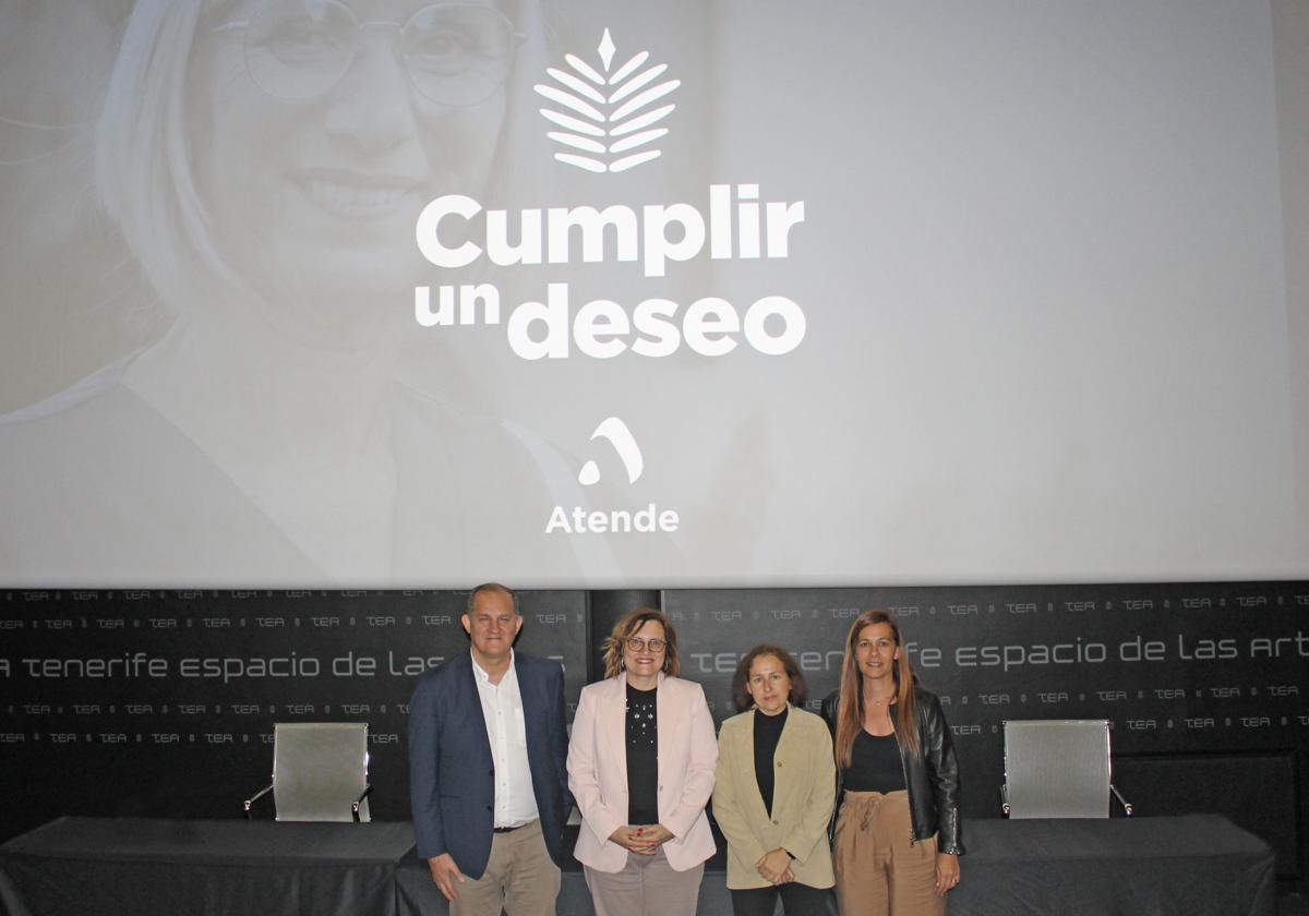 Presentación de la iniciativa 'Cumplir un deseo'.